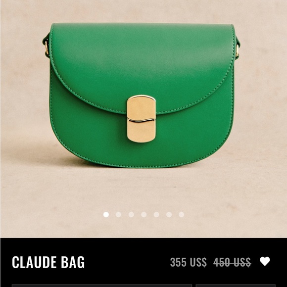ISO Sezane Green Crossbody Bag - Picture 1 of 1